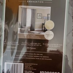 Set of Allen Roth curtains (4 total panels)